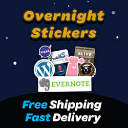 Overnight Stickers, Affiliate Marketing Company