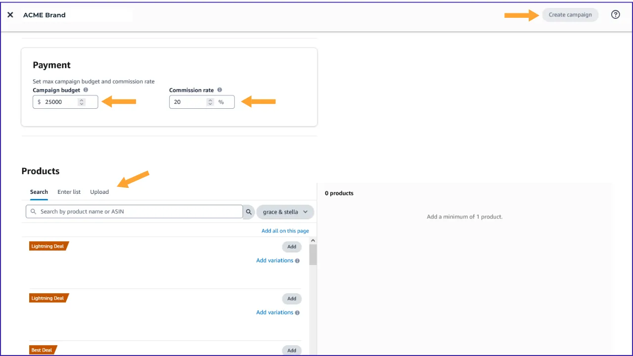 Amazon Creator Connections Details - Part 2